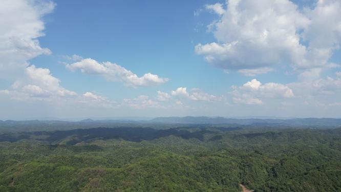 祖国壮丽山河连绵起伏山川丘陵航拍