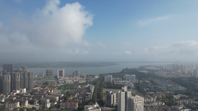 江苏镇江城市风光航拍