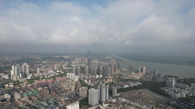 江苏镇江城市风光航拍