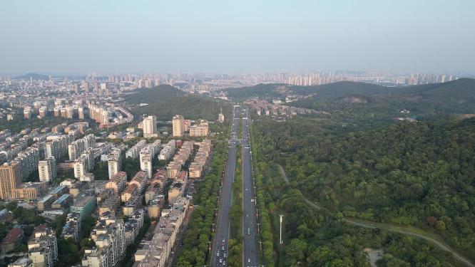 江苏镇江城市风光航拍
