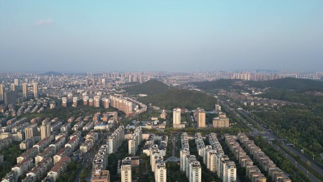 江苏镇江城市风光航拍