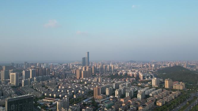 江苏镇江城市风光航拍