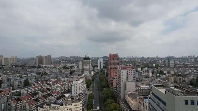 江苏镇江城市风光航拍