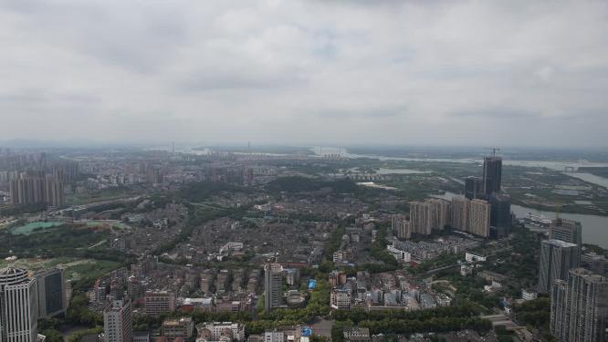 江苏镇江城市风光航拍