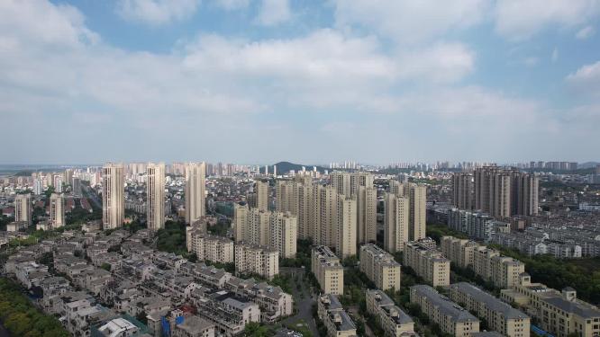 江苏镇江城市风光航拍