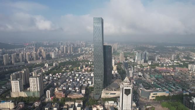 江苏镇江苏宁广场地标航拍