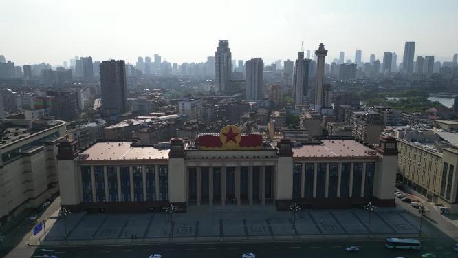 江西省美术馆场馆建筑航拍