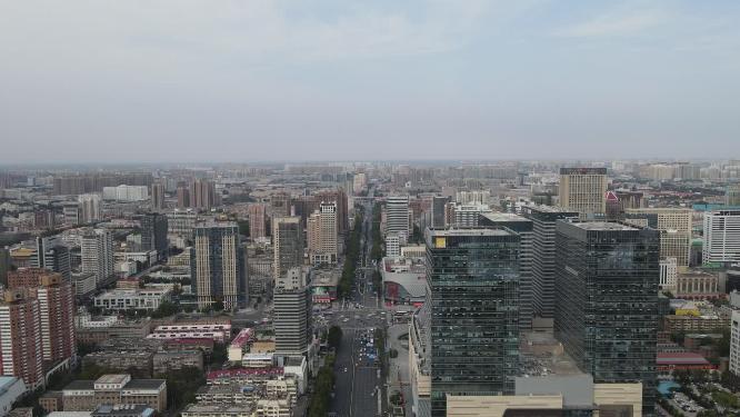 河南郑州城市建设航拍