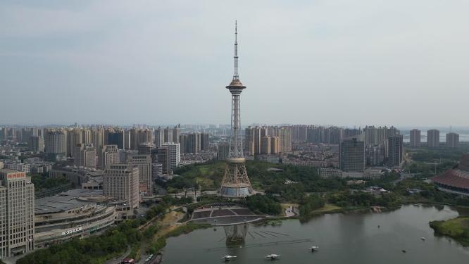 湖南株洲神农城航拍
