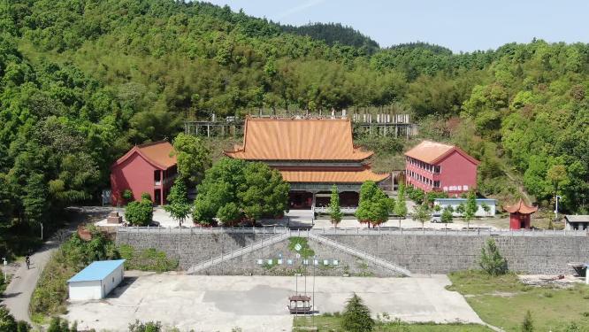 湖南中坡山菩提寺航拍