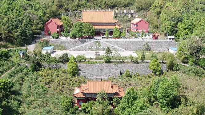 湖南中坡山菩提寺航拍