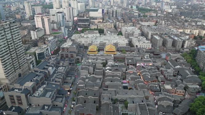 江西南昌万寿宫历史文化街区航拍