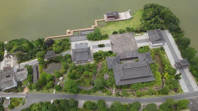 江西庐陵文化生态园4A景区航拍