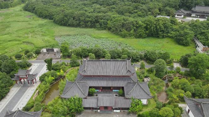 江西庐陵文化生态园4A景区航拍