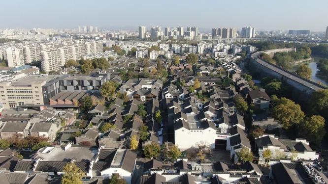江苏南京老门东历史文化古建筑航拍