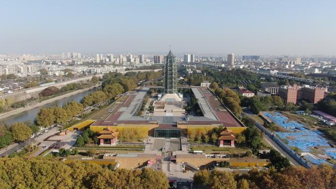 江苏南京大报恩寺航拍