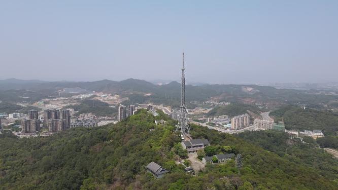 高山信号塔航拍