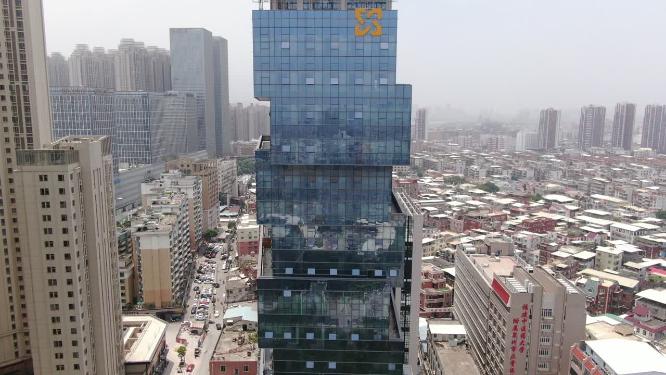 福建泉州城市风光航拍