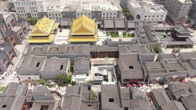 江西南昌万寿宫历史文化街区航拍