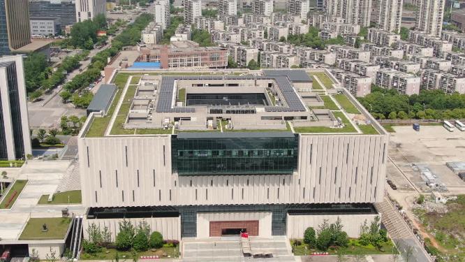 江西省图书馆博物馆规划馆航拍