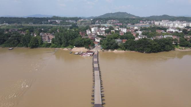 江西赣州江南宋城4A景区航拍
