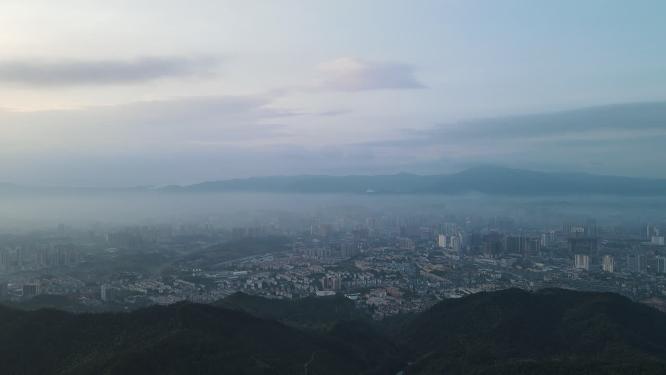 祖国壮丽山河连绵起伏山川丘陵航拍
