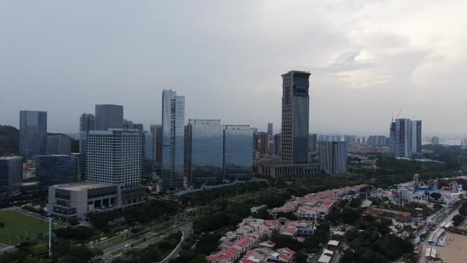 福建厦门城市风光航拍