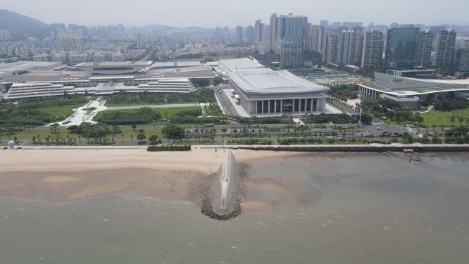 福建厦门城市风光航拍