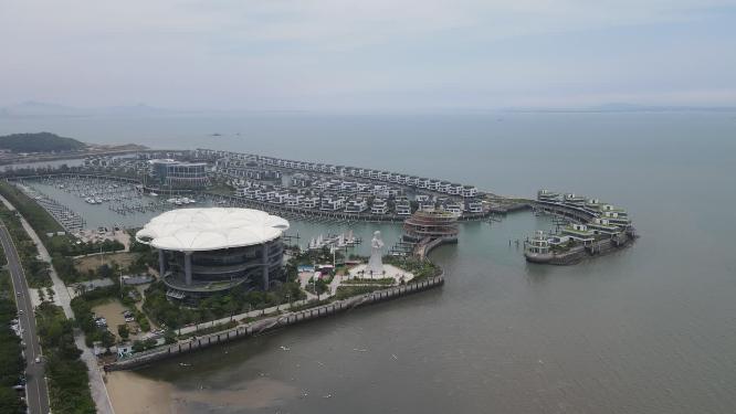 福建厦门城市风光航拍