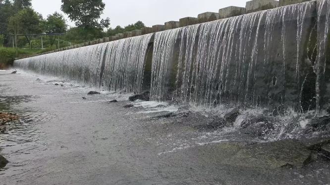 溪流瀑布流水实拍