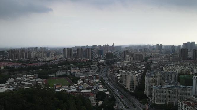福建泉州城市风光航拍