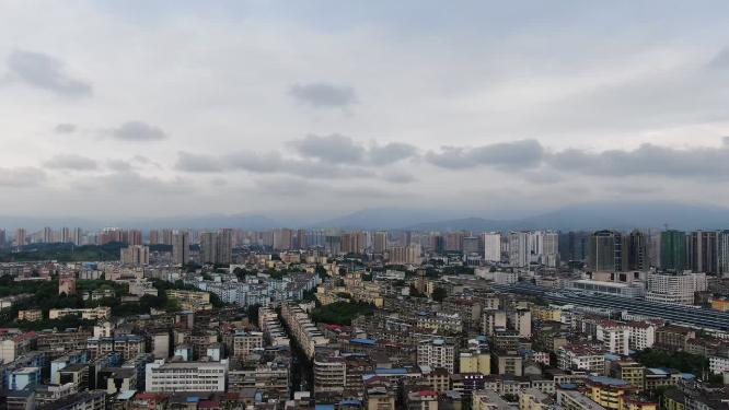 福建泉州城市风光航拍
