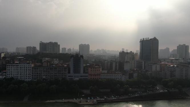 福建泉州城市风光航拍