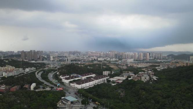 福建泉州城市风光航拍
