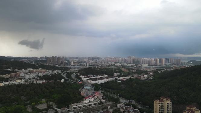 福建泉州城市风光航拍