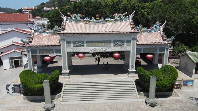 福建莆田湄洲岛5A景区航拍