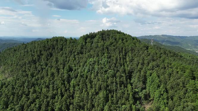 祖国壮丽山河连绵起伏山川丘陵航拍