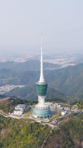 广东深圳城市风光航拍