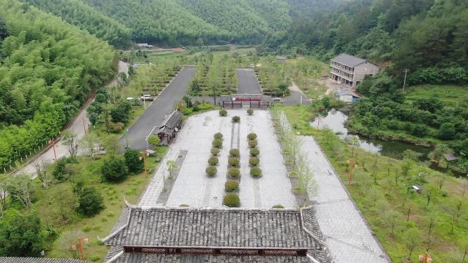 湖南通道万佛山4A景区丹霞地貌航拍