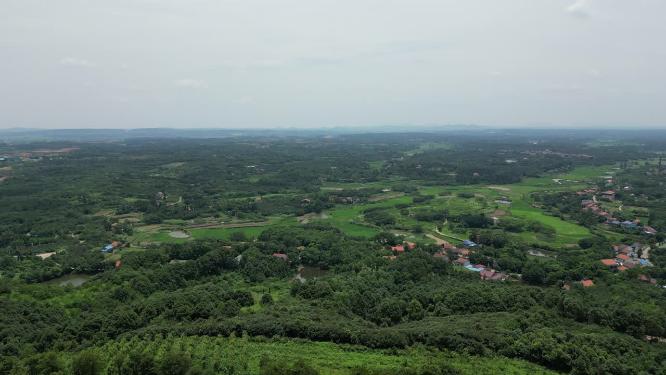 祖国壮丽山河连绵起伏山川丘陵航拍