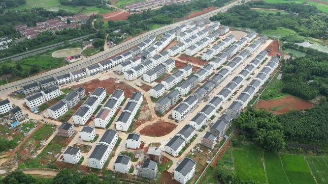 城市住宅小区航拍