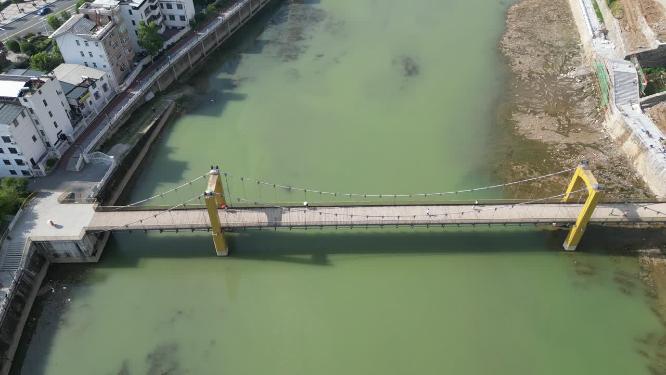 湖北襄阳保康县城市建设航拍
