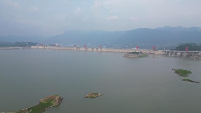 湖北长江三峡风光航拍