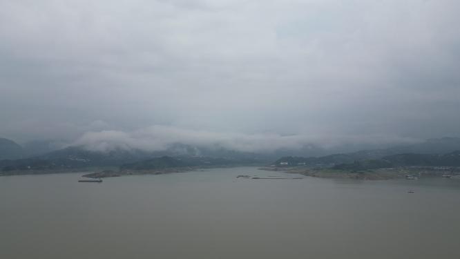 湖北长江三峡风光航拍