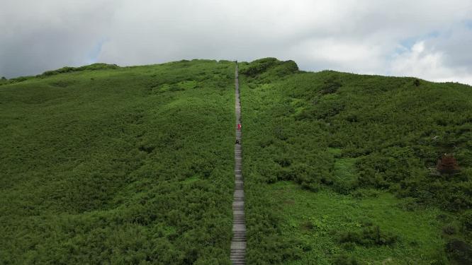 祖国大自然巍峨大山航拍