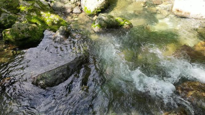 航拍湖北神农架5A景区