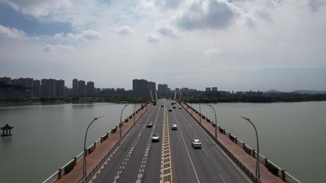 江苏无锡城市风光航拍