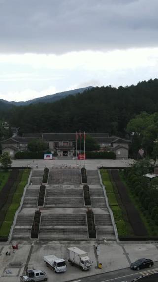 江西瑞金共和国摇篮5A景区竖屏航拍6