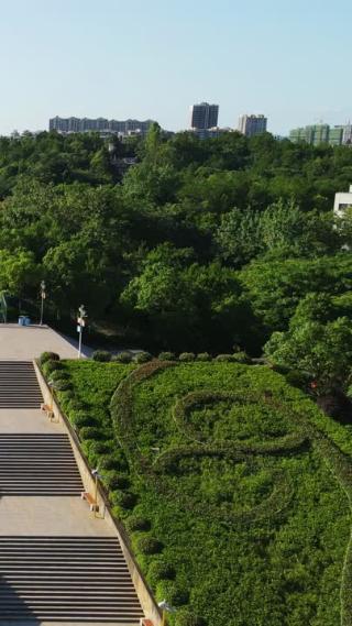 江西瑞金共和国摇篮5A景区竖屏航拍6