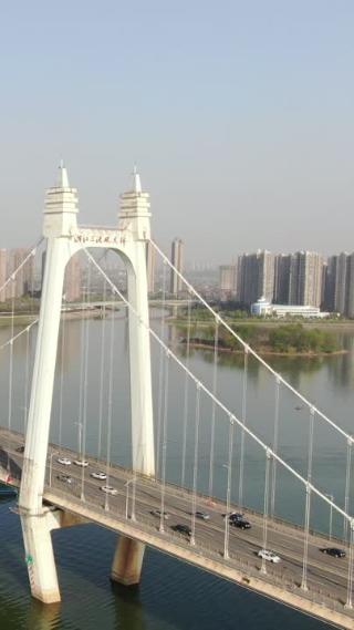 湖南长沙城市建设航拍